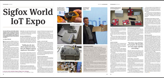 Featured image of post Sigfox World IoT Expo i Prag (Datormagazin 11 2017)