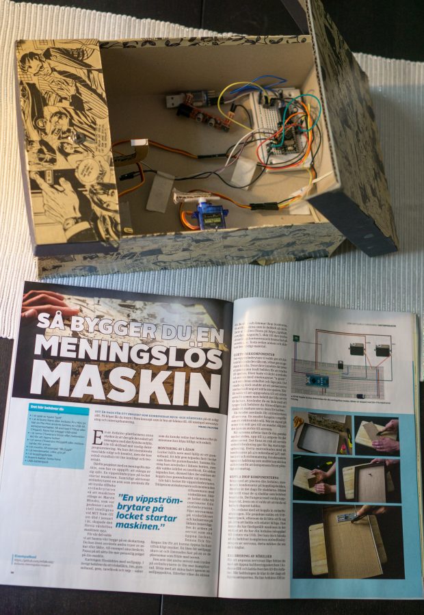 Featured image of post Så bygger du en meningslös maskin (Datormagazin 9 2016)
