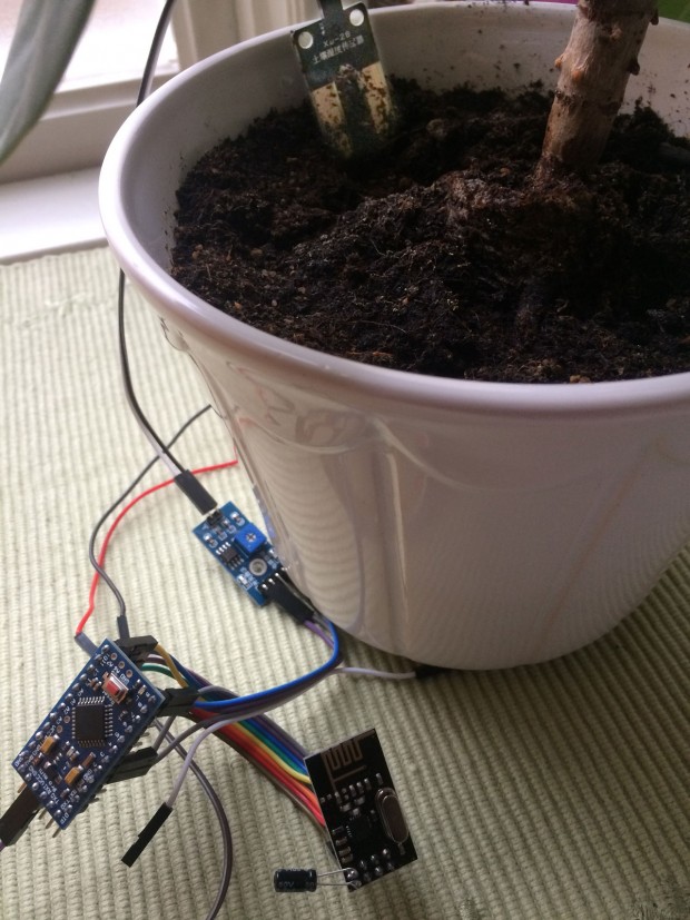 Bygg en fuktsensor med Arduino Pro Mini och MySensors